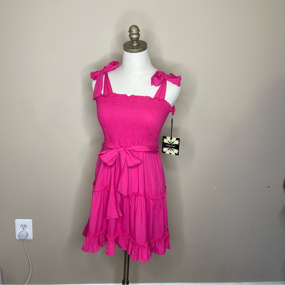 Super Cute Hot Pink Sundress